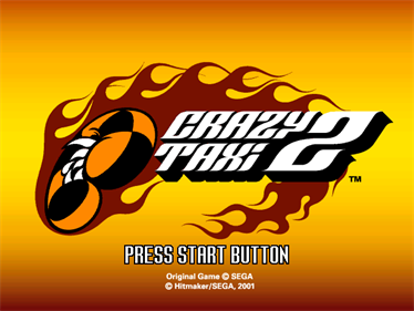 Crazy Taxi 2 - Screenshot - Game Title Image