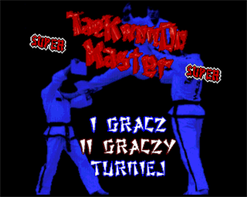 Super TaeKwonDo Master - Screenshot - Game Title Image