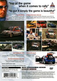 Colin McRae Rally 3 - Box - Back Image