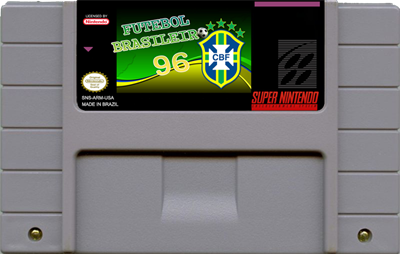 Futebol Brasileiro '96 - Cart - Front Image