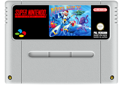 Mega Man X - Fanart - Cart - Front Image