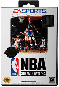 NBA Showdown '94 - Box - Front - Reconstructed Image