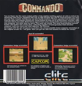 Commando - Box - Back Image