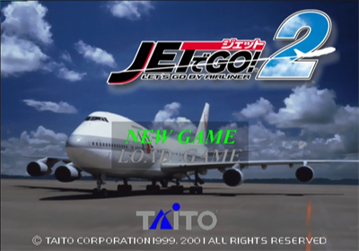 Jet de Go! 2: Let's Go By Airliner - Screenshot - Game Title Image