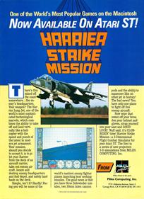 Harrier Strike Mission - Advertisement Flyer - Front Image
