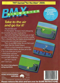BMX Air Master - Box - Back Image
