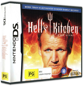 Hell's Kitchen: The Game - Box - 3D Image