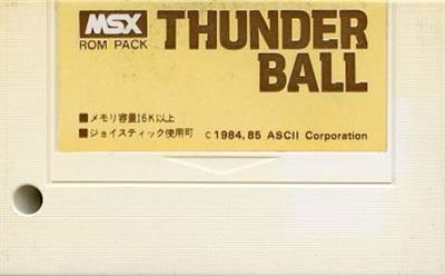 Thunder Ball - Cart - Front Image