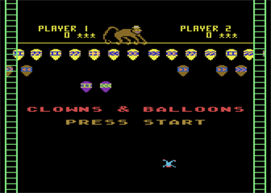 Clowns and Balloons - Screenshot - Game Title Image