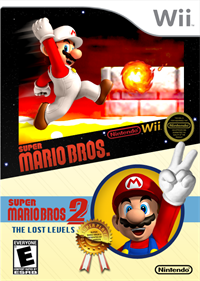 New Super Mario Bros. Wii: Retro Remix - Box - Front Image