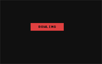 Bowling (Robtek) - Screenshot - Game Title Image