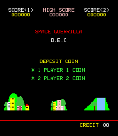 Space Guerrilla - Screenshot - Game Title Image