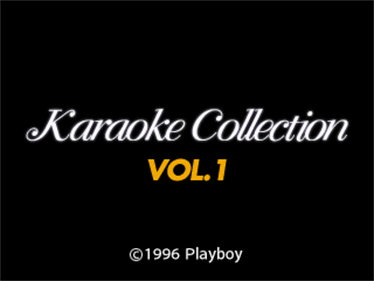 Playboy Karaoke Collection Volume 1 - Screenshot - Game Title Image