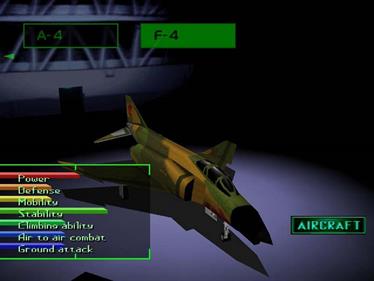 Ace Combat 2 - Screenshot - Game Select