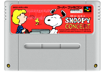 Snoopy Concert - Fanart - Cart - Front