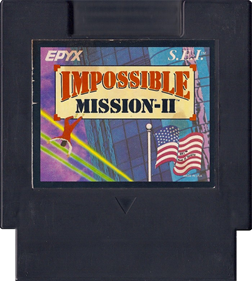 Impossible Mission II - Cart - Front Image