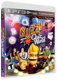 Buzz! Quiz World - Box - 3D Image