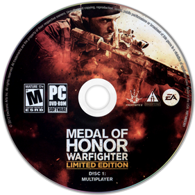 Medal of Honor: Warfighter - Disc Image