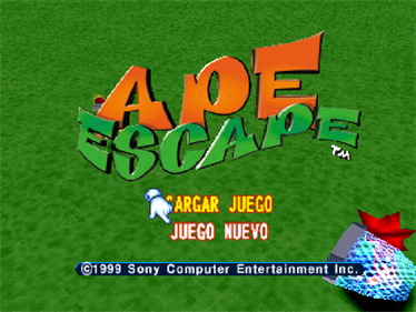 Ape Escape - Screenshot - Game Title Image