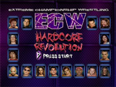ECW Hardcore Revolution - Screenshot - Game Title Image