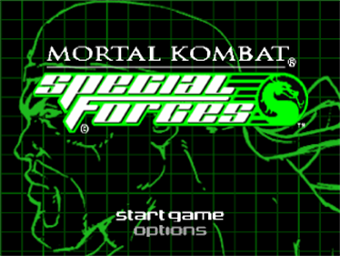 Mortal Kombat: Special Forces - Screenshot - Game Title Image