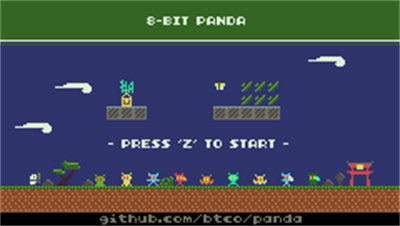 8-Bit Panda - Screenshot - Game Title Image