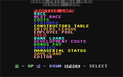 Grand Prix (D&H Games) - Screenshot - Game Title Image