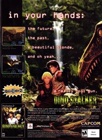 Dino Stalker - Advertisement Flyer - Front Image