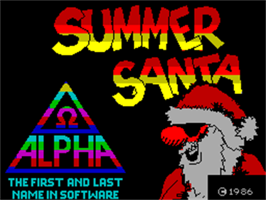 Summer Santa - Screenshot - Game Title Image