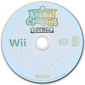 Animal Crossing: City Folk - Disc Image