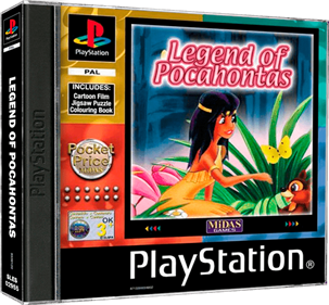 Legend of Pocahontas - Box - 3D Image
