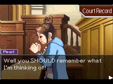 Phoenix Wright: Conflict of Interest - Screenshot - Gameplay Image