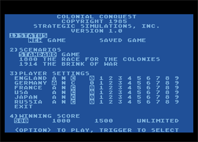 Colonial Conquest - Screenshot - Game Title Image