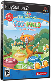 Konami Kids Playground: Toy Pals: Fun with Numbers - Box - 3D Image