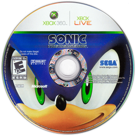 Sonic the Hedgehog (2006) - Disc Image