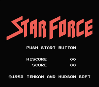 Star Force - Screenshot - Game Title Image