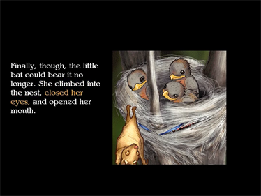 Living Books: Stellaluna - Screenshot - Gameplay Image
