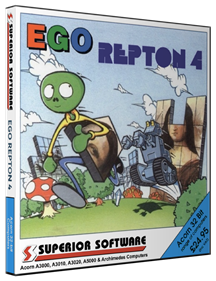 Ego: Repton 4 - Box - 3D Image