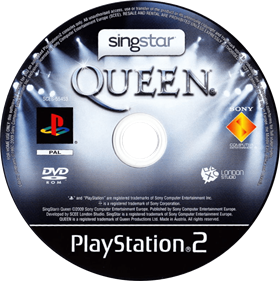 SingStar: Queen - Disc Image