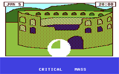 Critical Mass (Sirius Software) - Screenshot - Game Title Image