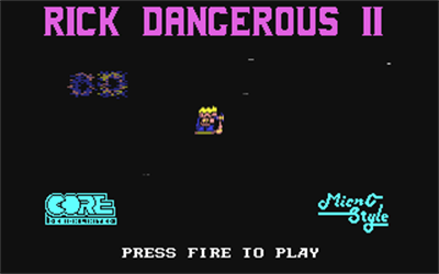 Rick Dangerous 2 - Screenshot - Game Title Image