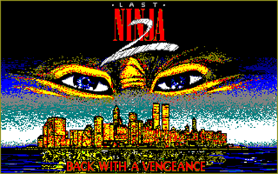 Last Ninja 2: Back with a Vengeance - Screenshot - Game Title Image