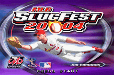 MLB SlugFest 20-04 - Screenshot - Game Title Image