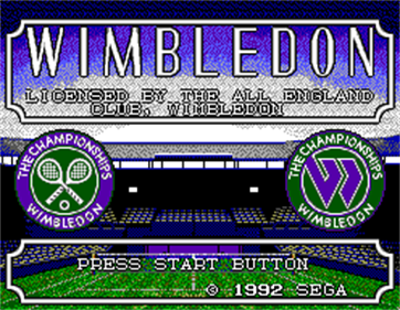 Wimbledon - Screenshot - Game Title Image