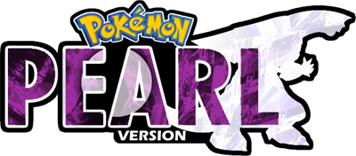 Pokémon Pearl Version - Clear Logo Image