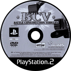 BCV: Battle Construction Vehicles - Disc Image