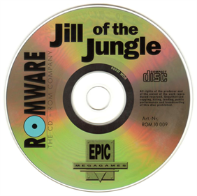 Jill of the Jungle: The Complete Trilogy - Disc Image