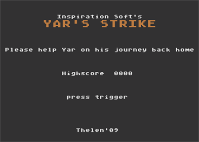 Yar's Strike - Screenshot - Game Title Image
