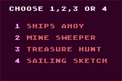 Ships Ahoy - Screenshot - Game Select Image