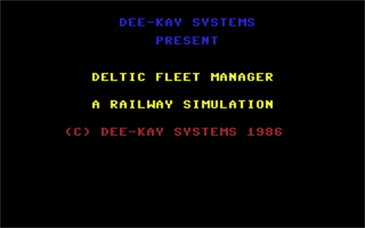 Deltic Fleet Manager - Screenshot - Game Title Image